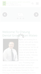 Mobile Screenshot of cheungdentalsanmateo.com